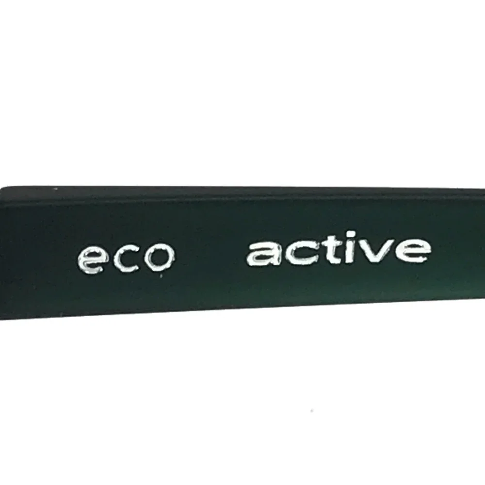 Eco Active Eyeglasses Frames BRUCE GRNGT Green Gradient Round Full Rim 52-22-143